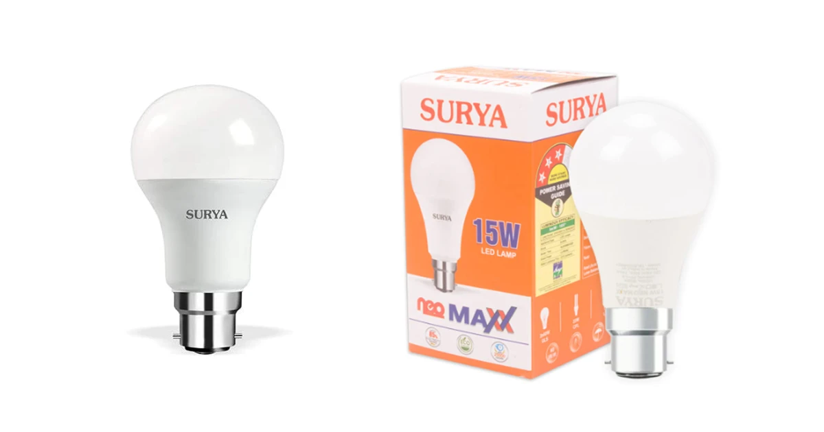 Surya led 15 store watt price